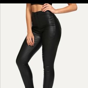 Brand new SHEIN pleather jeans.